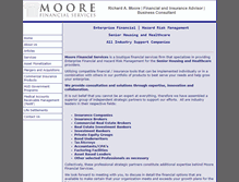 Tablet Screenshot of moorefinancial.info